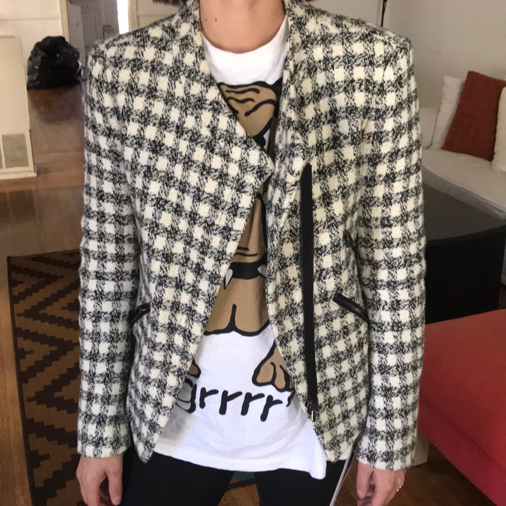 Plaid blazer